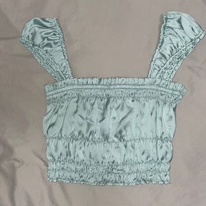 Mint free people top